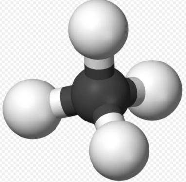 甲烷分子结构图-纽瑞德特气
